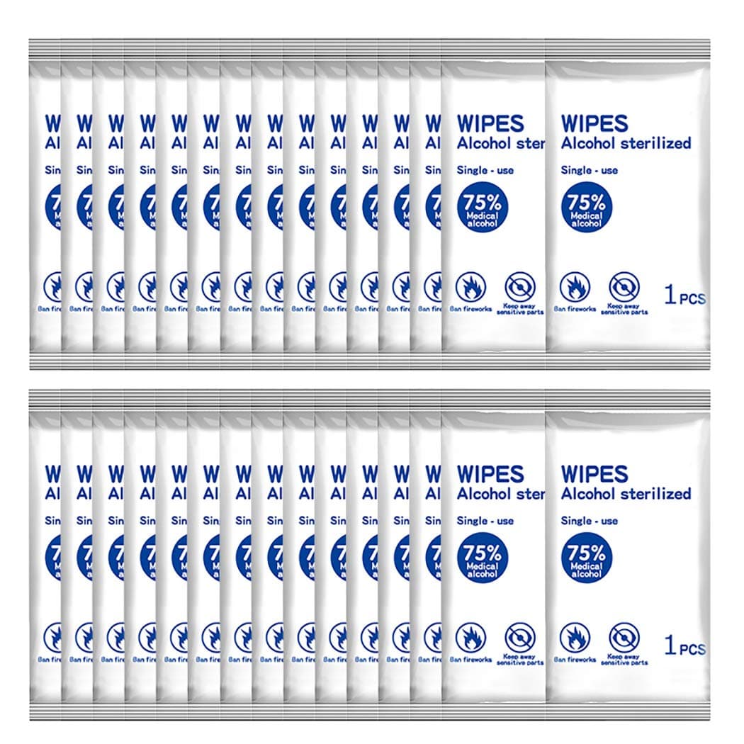 Bageek 30PCS Cleaning Wipe Tissue for All-Purpose Cleaning Practical Wet Wipes