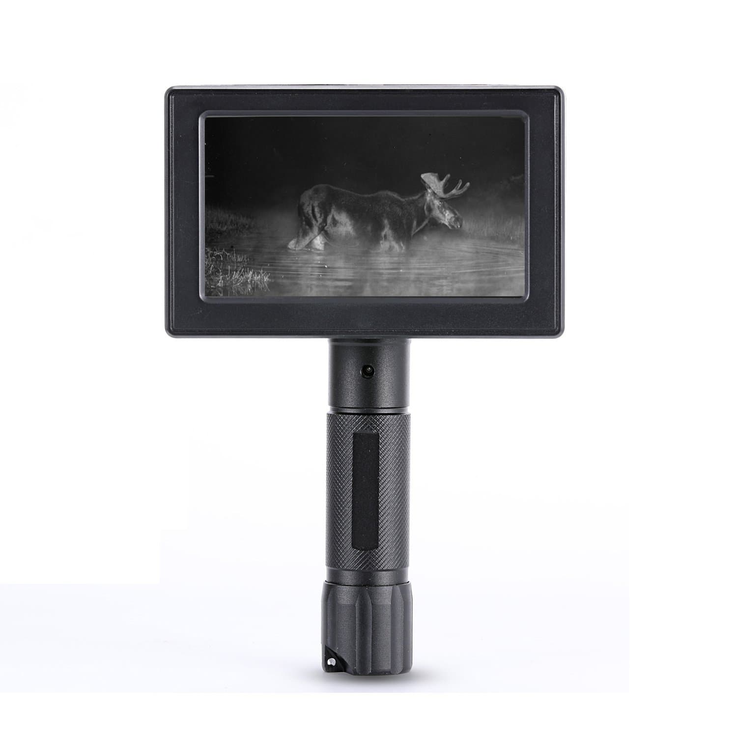 WILDGAMEPLUS 5" LCD display 490ft Range Infrared IR Night Vision Spotter 16mm Lens Forest Security Surveillance Waterproof Video Cameras for Hunting WG3016 (Camera)