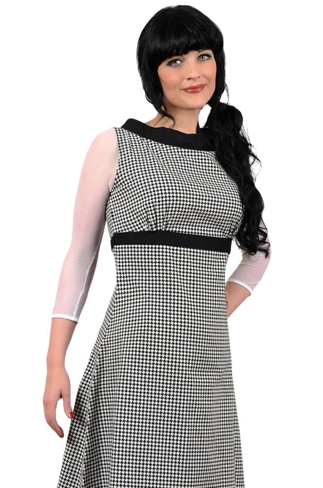 Reversible Slip-on 3/4 Sleeves White Mesh