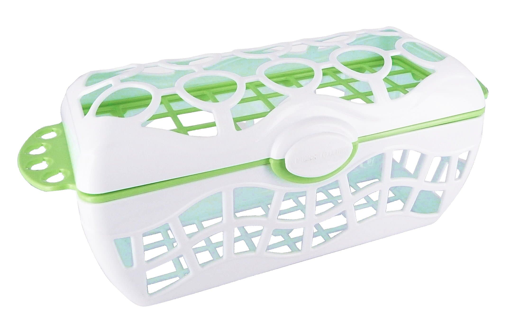 Dishwasher Basket, White/Green