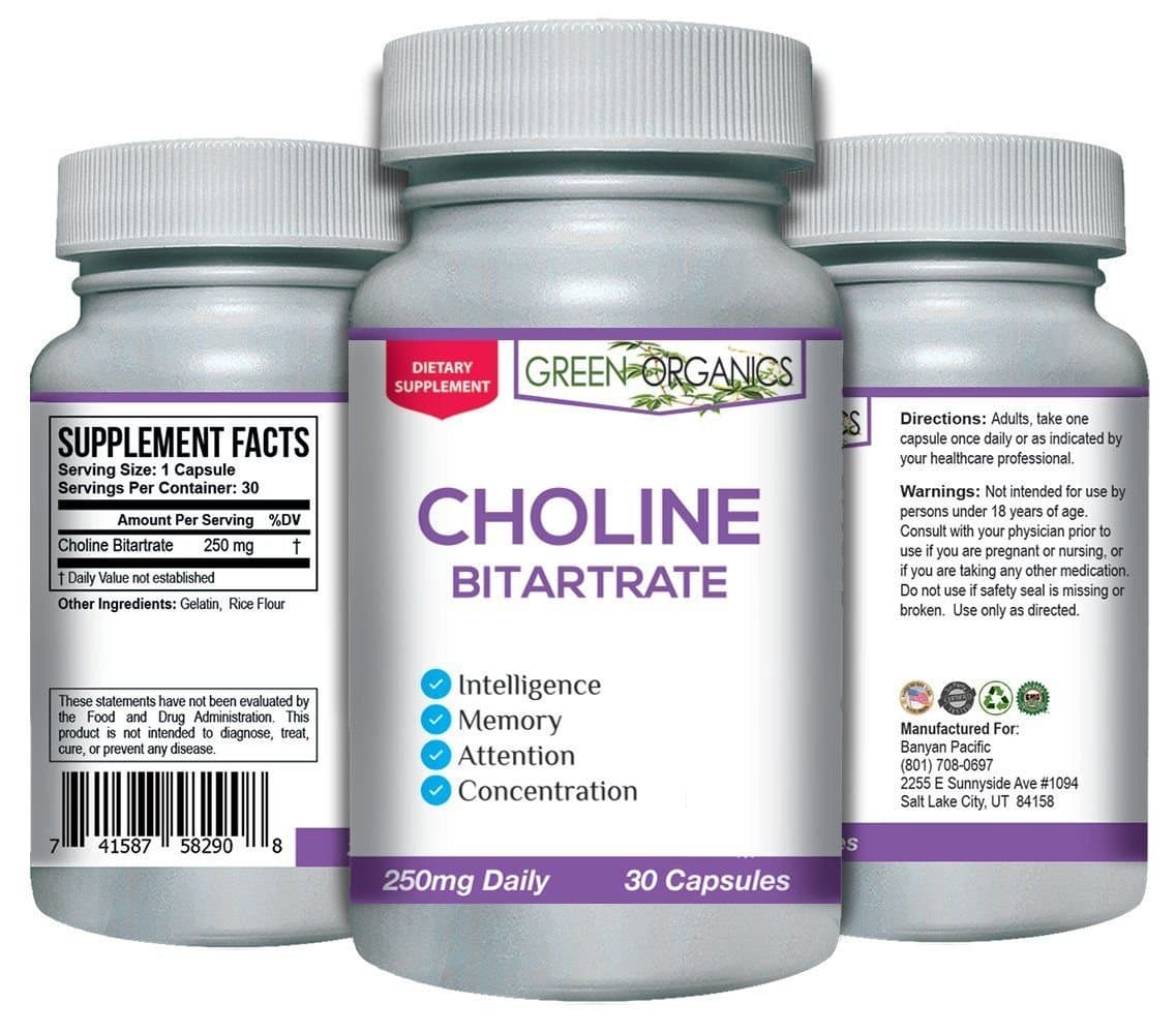 Green Organics Choline Bitartrate