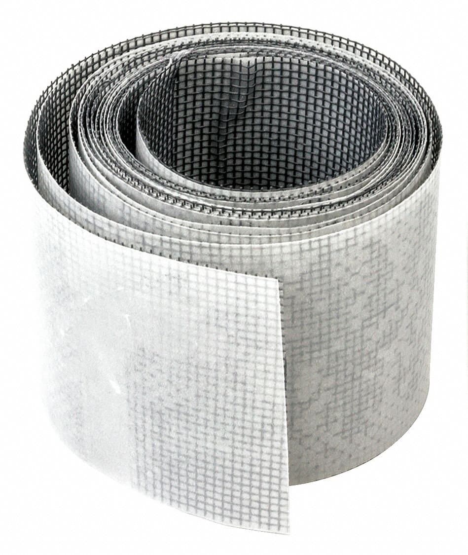 Door and Window Screen, Gray, Aluminum