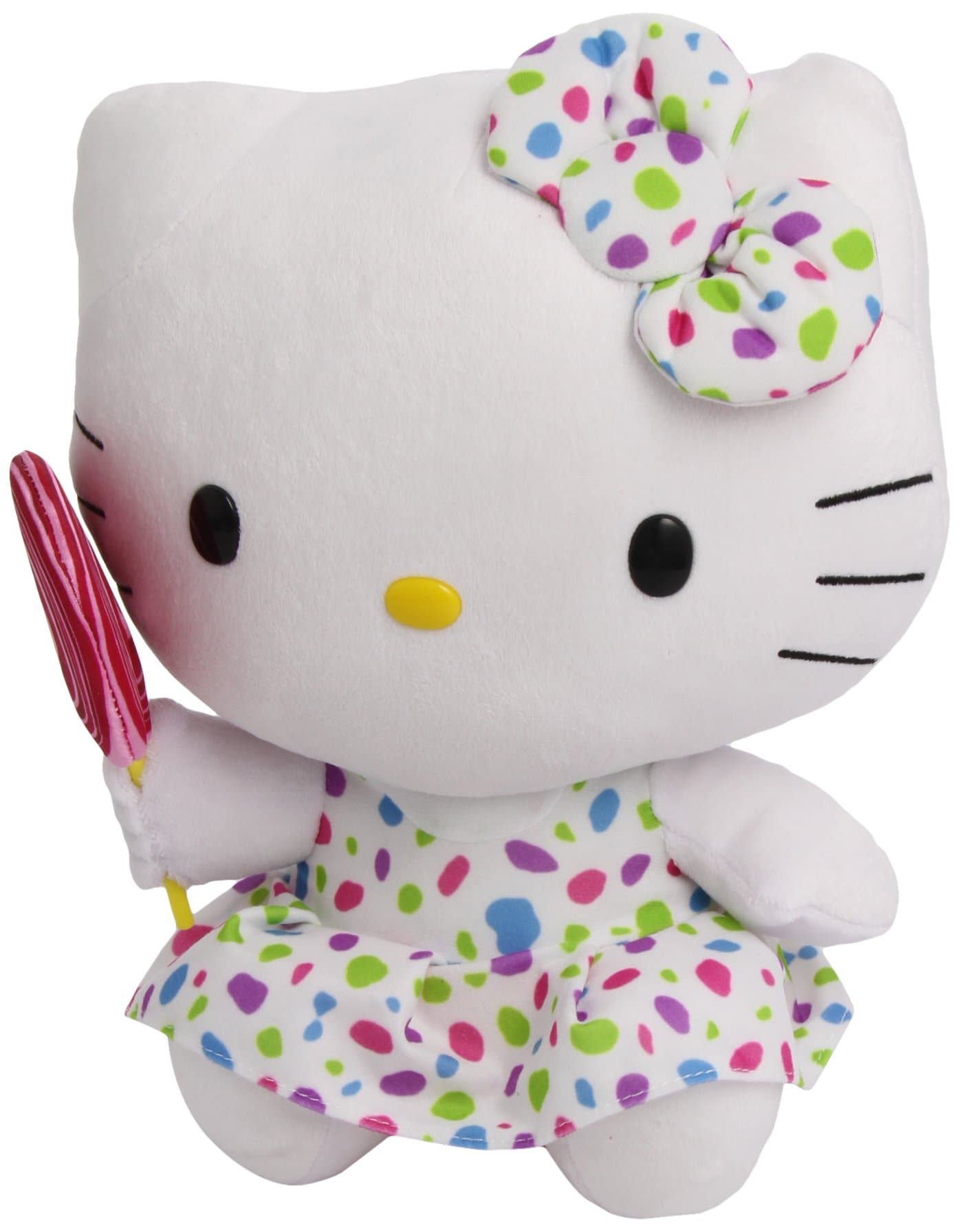 Ty Beanie Buddies Hello Kitty Lollipop Medium Plush