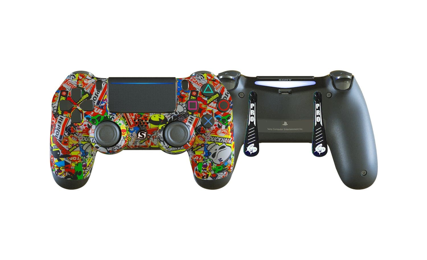 SharQ PS4 StickerBomb V2 Play Station 4 Controller