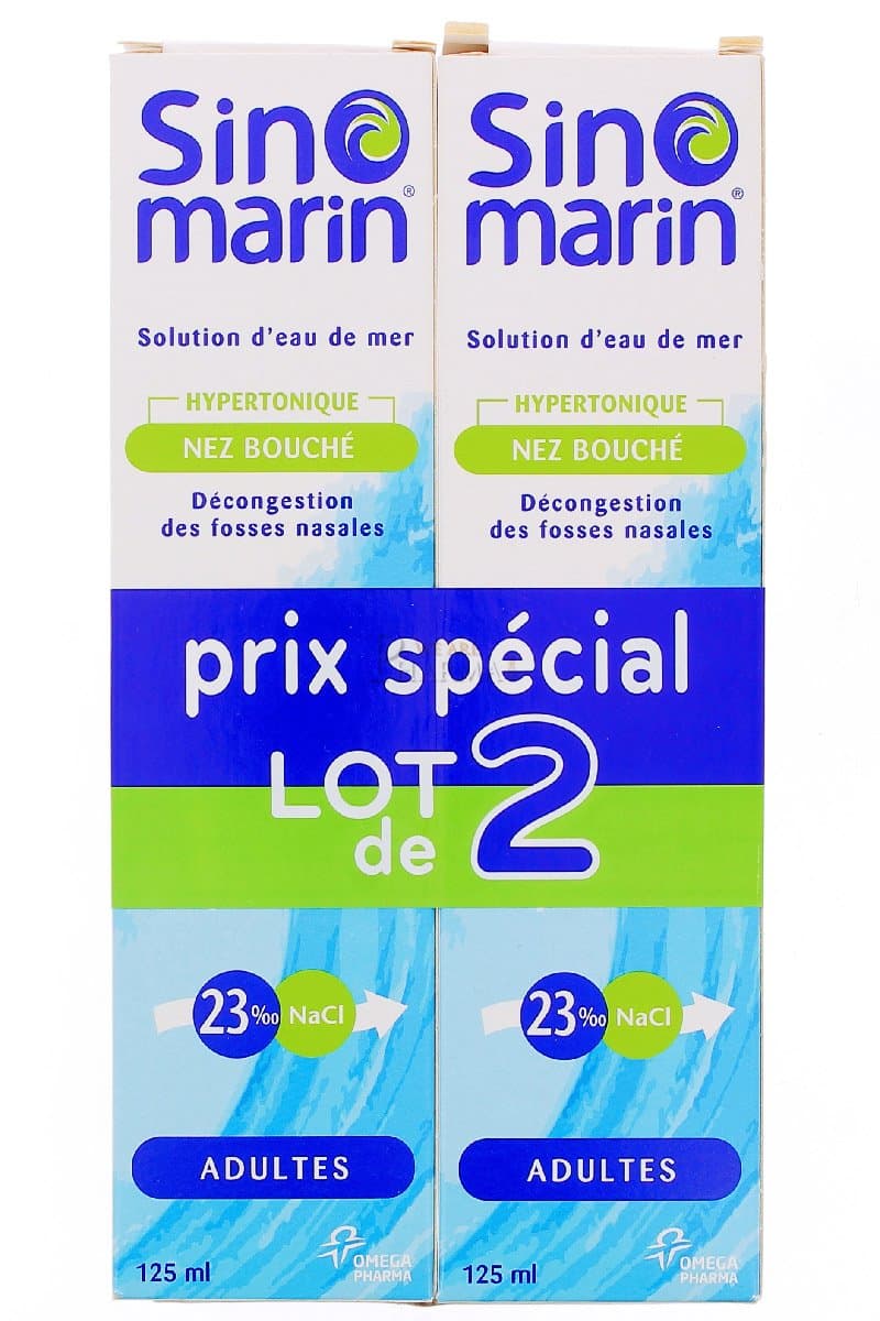Sinomarin Sea Water Solution Adults 2 x 125ml