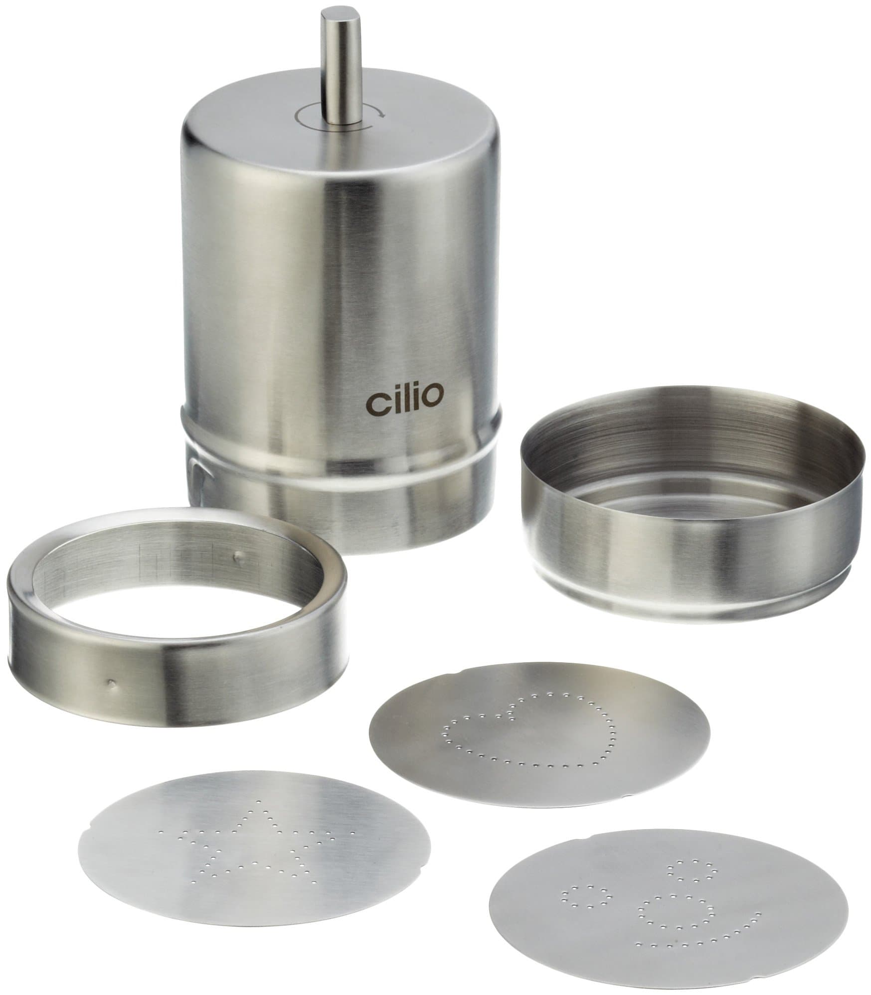 Cilio Choco Latte Decorator with 3 Stencils
