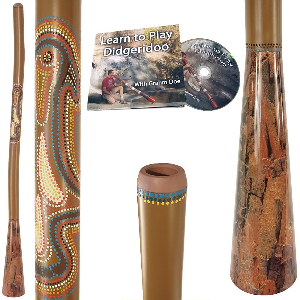 Didgeridoo FLRDTF Flared Bell Design with FREE Instruction DVD