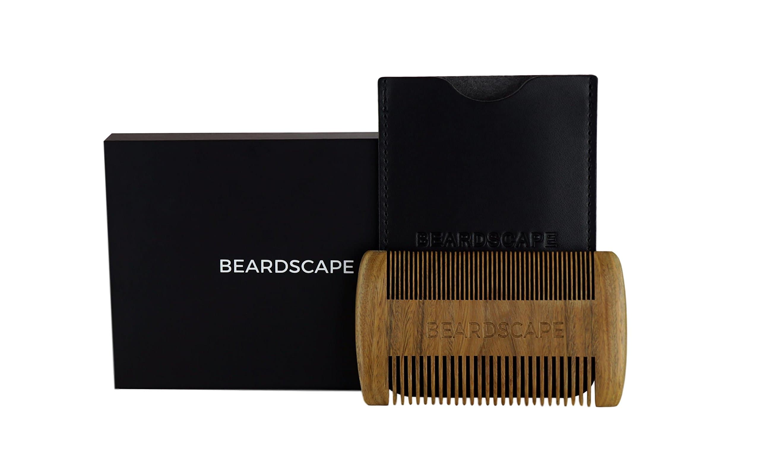 Beardscape Sandalwood Beard Comb