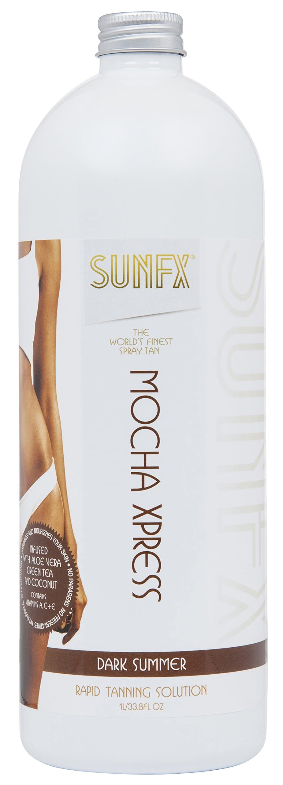 SunFX MOCHA XPRESS Spray Tan Solution - Dark Summer 1L/33.8 fl oz