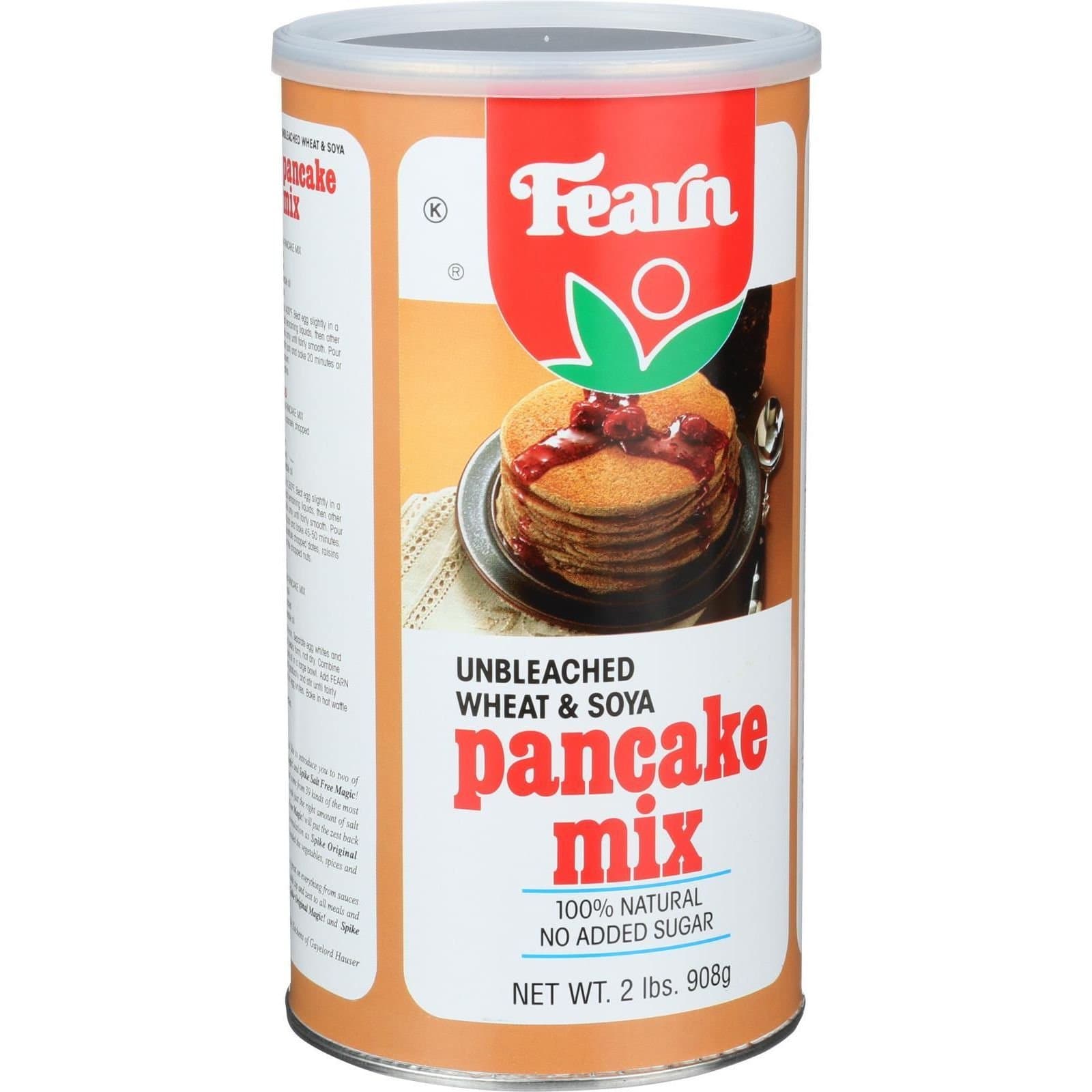 Unbleached White SOYA Pancake Mix 32 Ounces