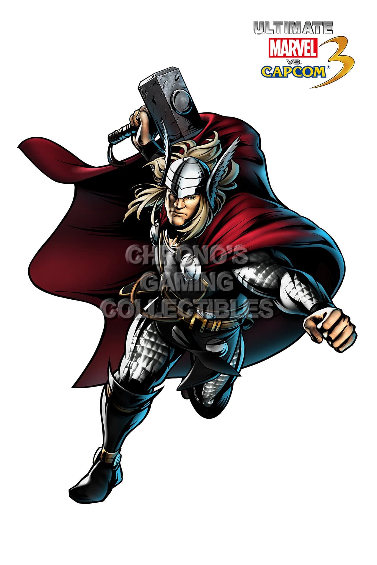 CGC Huge Poster - Marvel vs Capcom 3 Thor Ultimate PS3 XBOX 360 - MVCA75 (24" x 36" (61cm x 91.5cm))