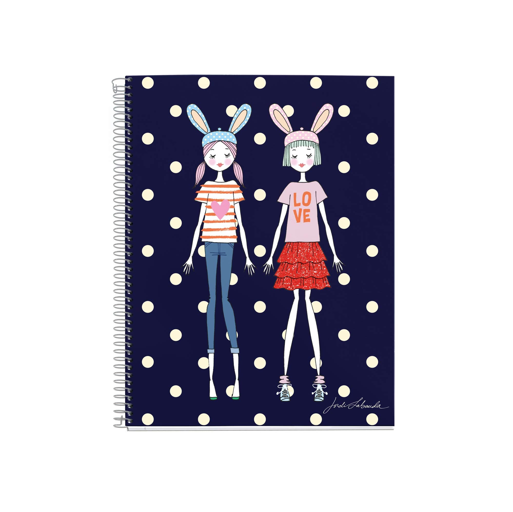 Jordi Labanda Notebook A4 Grid 120 Sheets Bunnity