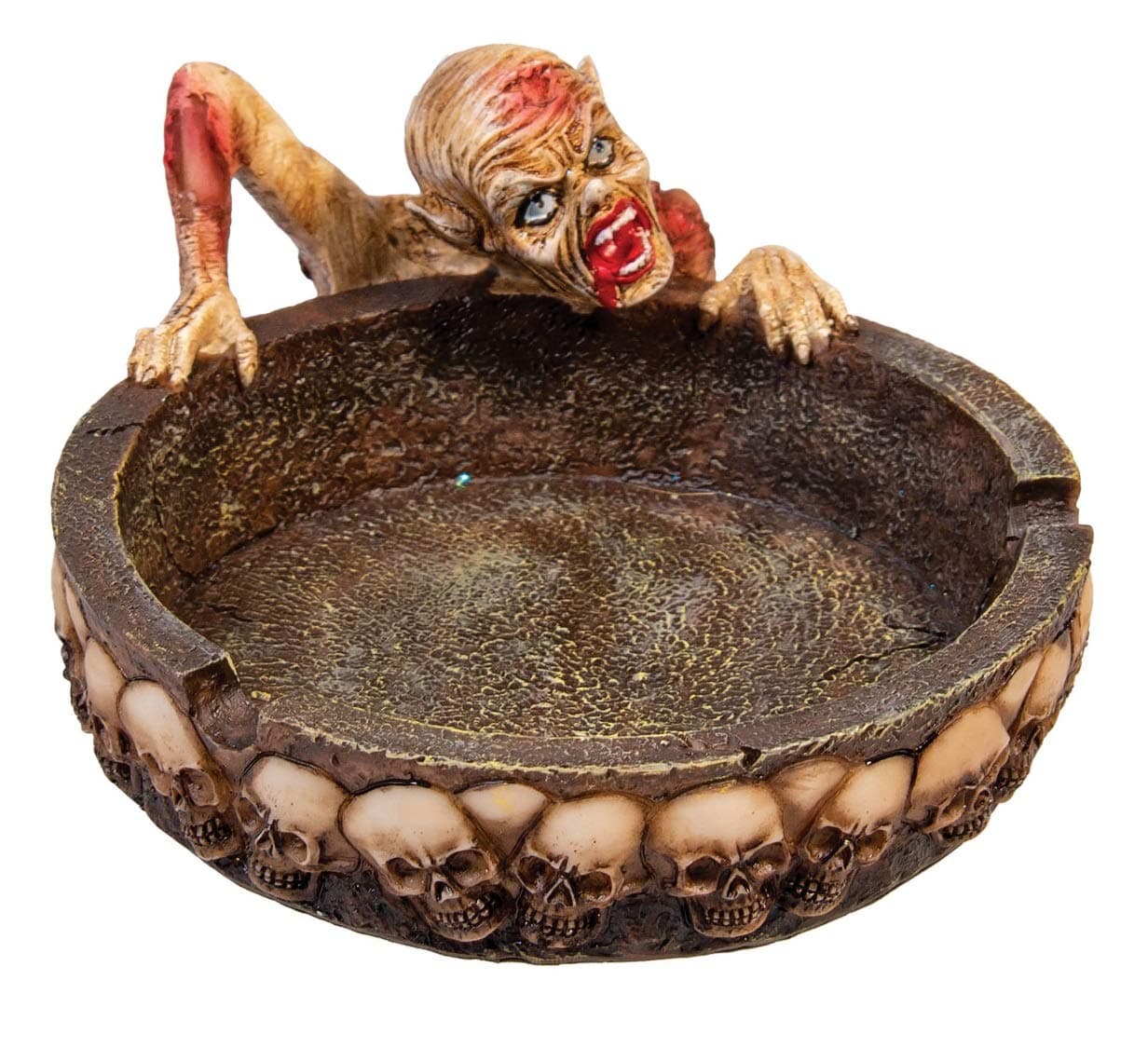 Fujima Polyresin Zombie Ashtray - 4"