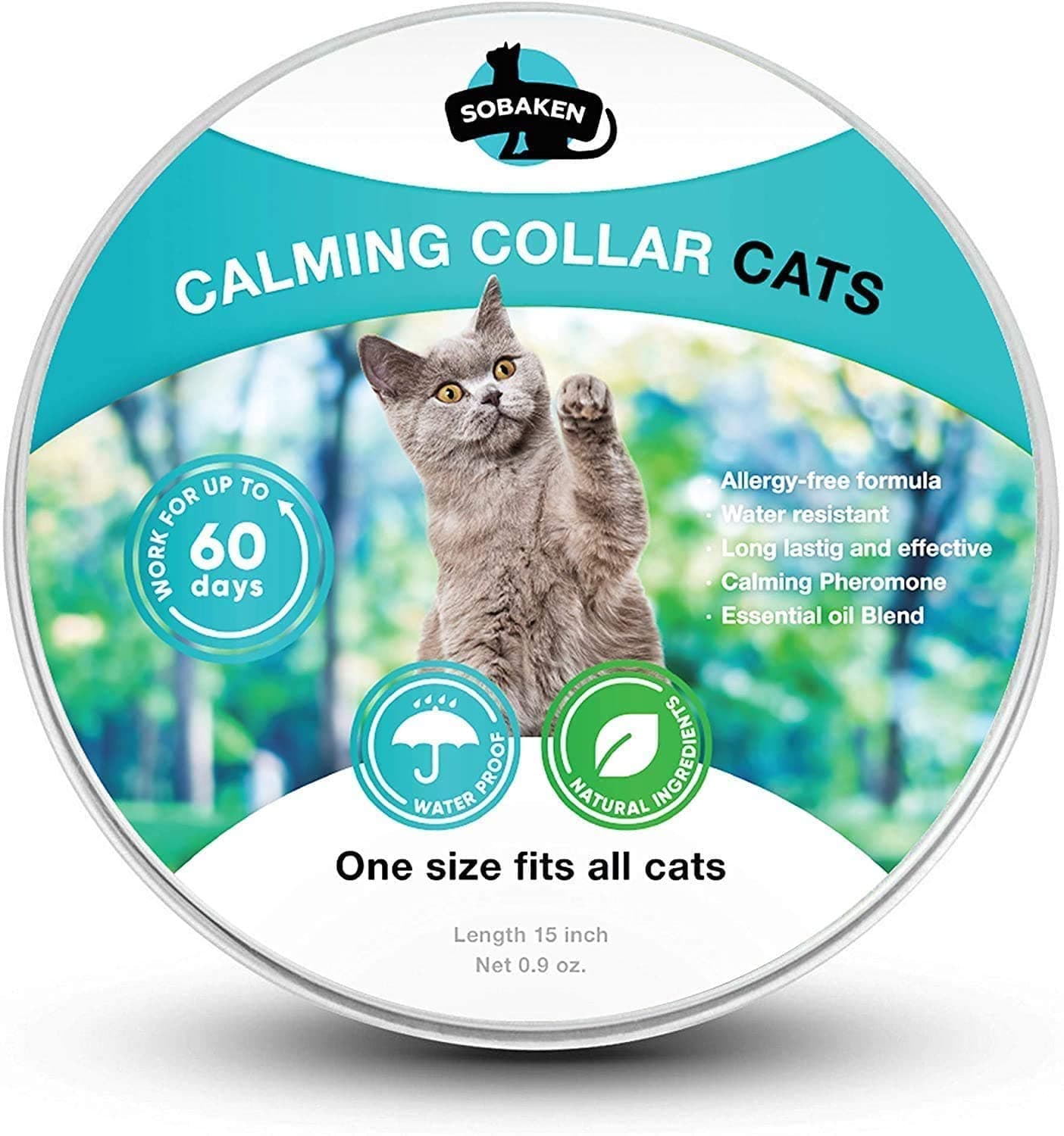 SOBAKEN Calming Collar for Cat op-04