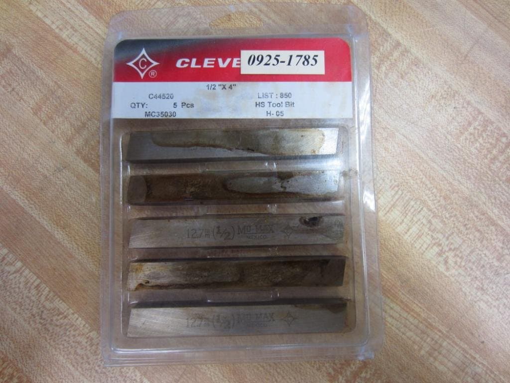 Tool Bit, Square, M2, 1/2 in