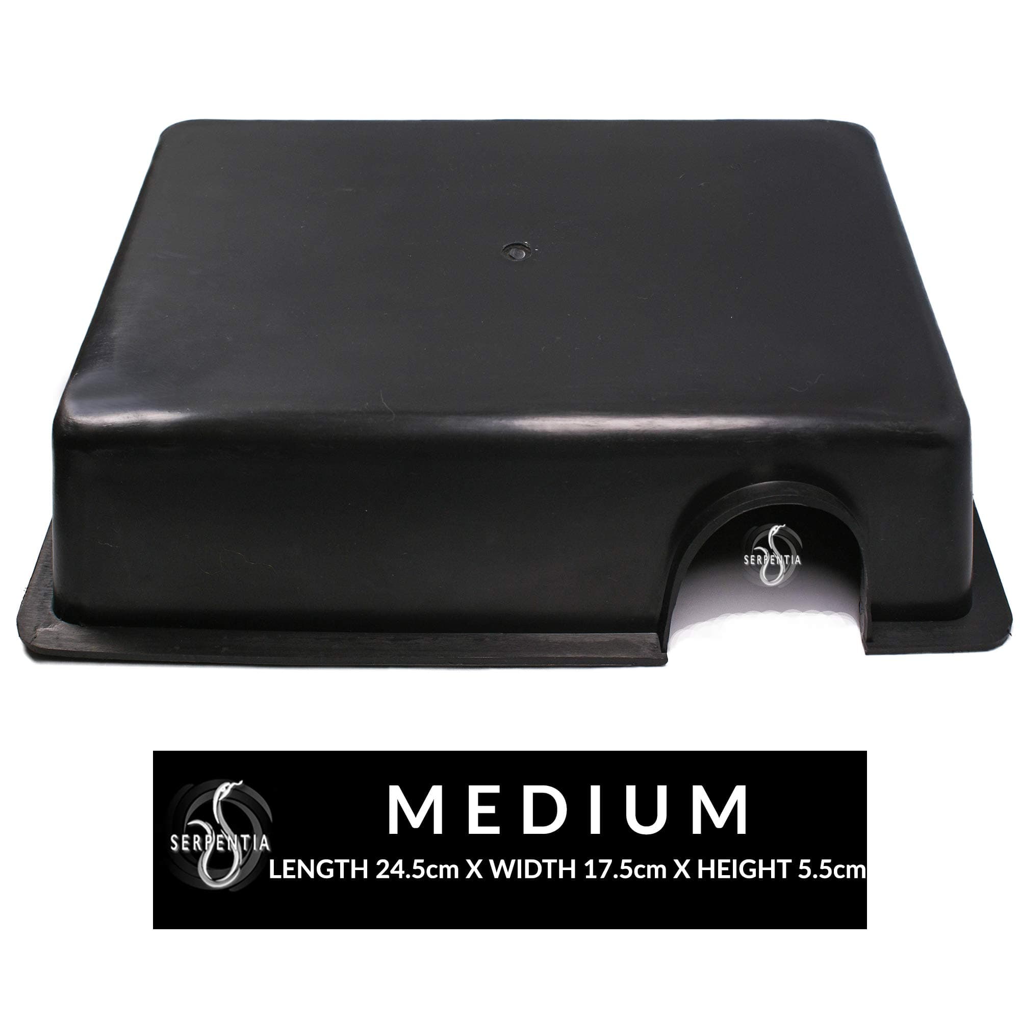 Serpentia Plastic Polypropylene Reptile Hides Snakes/Spider/Lizards (Medium Hide)