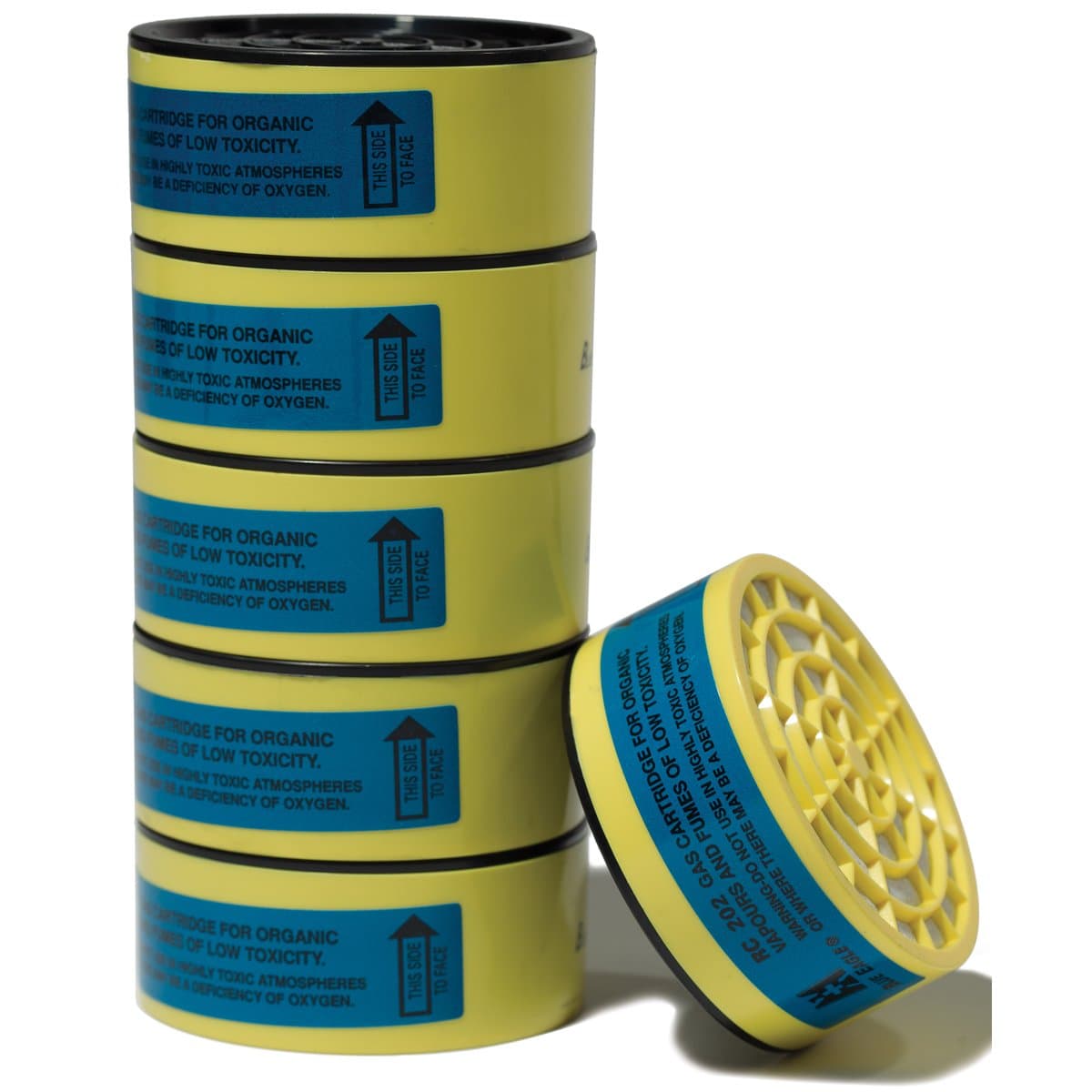 Biologic Pollution Mask Replacement Carbon Filters 6 pack