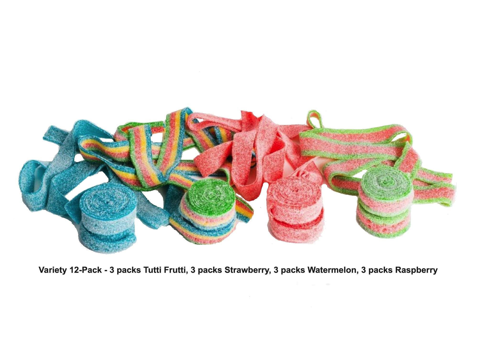 Fini Extra Sour Candy Roller Bulk Candy 12 Pack Individually Wrapped