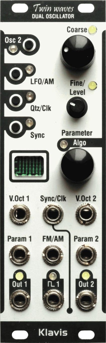 Twin Waves - Dual algortithmic VCO/LFO/Random generator