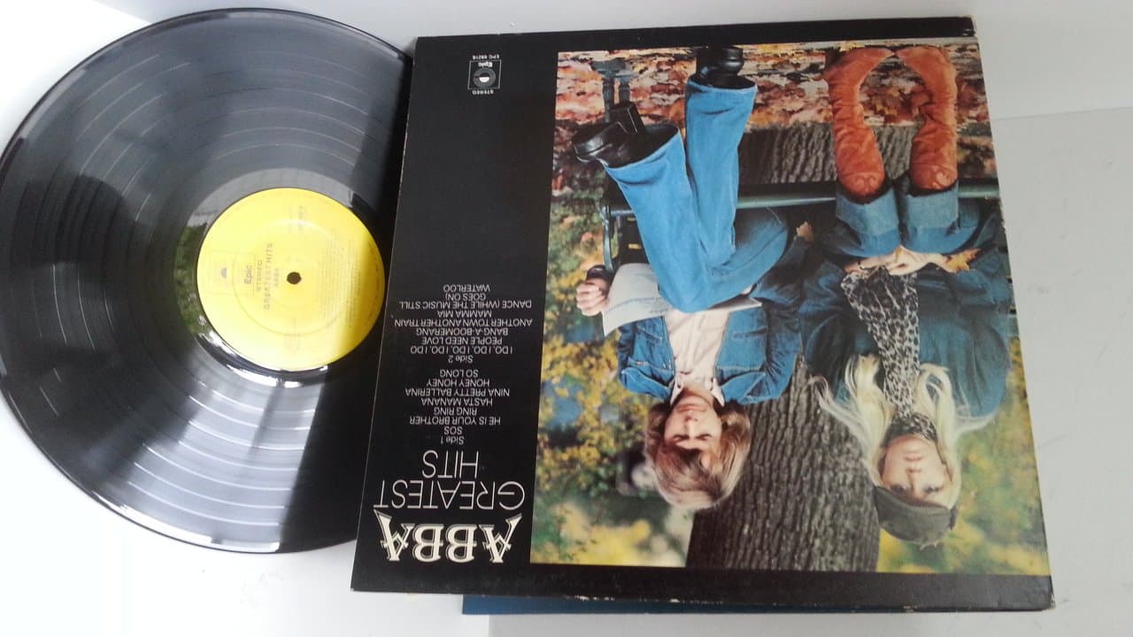 ABBA greatest hits, gatefold, EPC 69218
