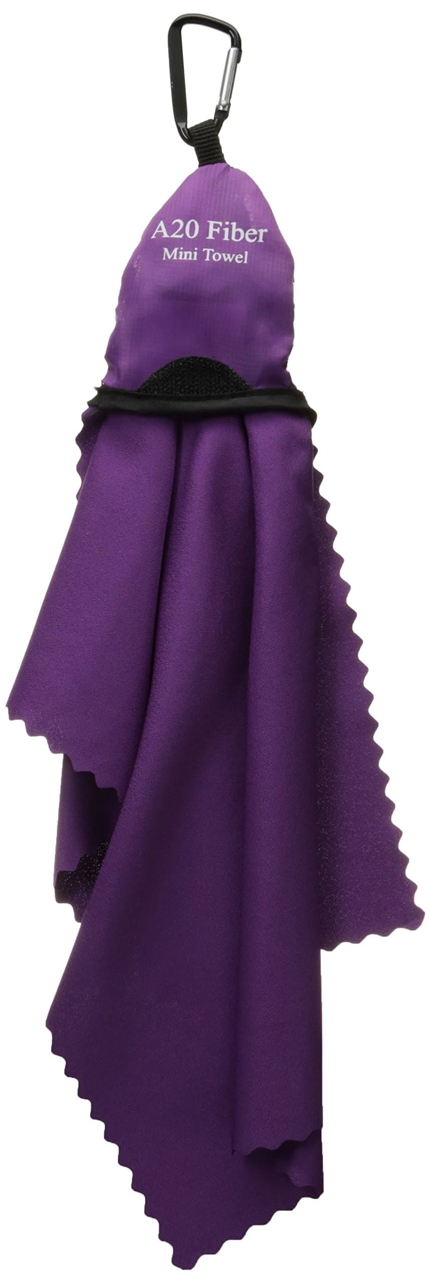 A20 Fiber Microfiber + Multi Towel, Purple