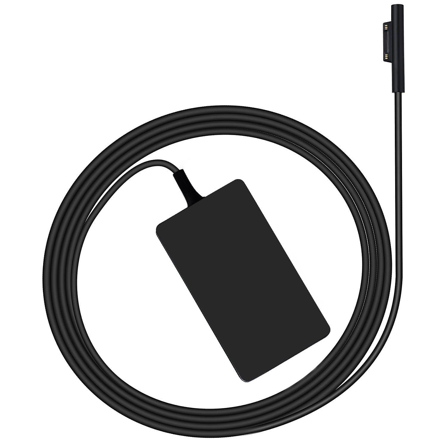 New Surface Pro 5/4/3 Charger for Microsoft, 36W 12V 2.58A Surface Power Supply Adapter for Microsoft Windows New Surface Pro 5 Pro 4 Pro 3 i5 i7 2017 Tablet Model 1625 - with 5V 2A USB Charging Port