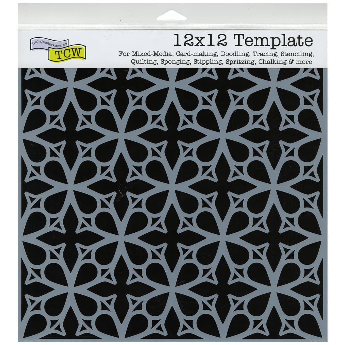 CRAFTERS WORKSHOP Templates 12"X12"-Garden Gate