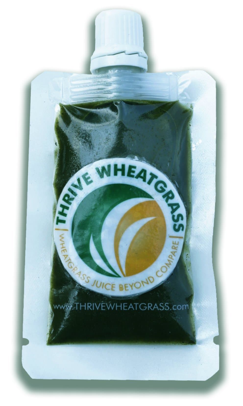 Thrive Wheatgrass Juice - 100 x 1oz Packets (100 Fl Ozs Total) - Only $1.89 Per Packet! - Field Grown - Flash Frozen - Raw and Unpasteurized - 100% Wheatgrass Juice, Not Powder! FREE 24 HOUR SHIPPING!