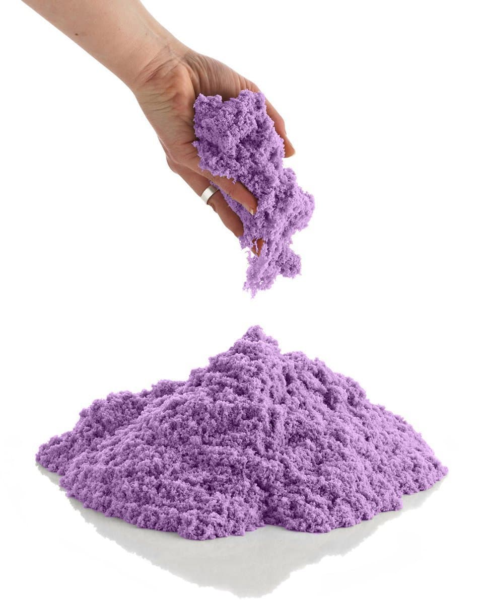 CoolSand Purple Grape 2 lb Refill Pack - Moldable Indoor Play Sand in Resealable Bag