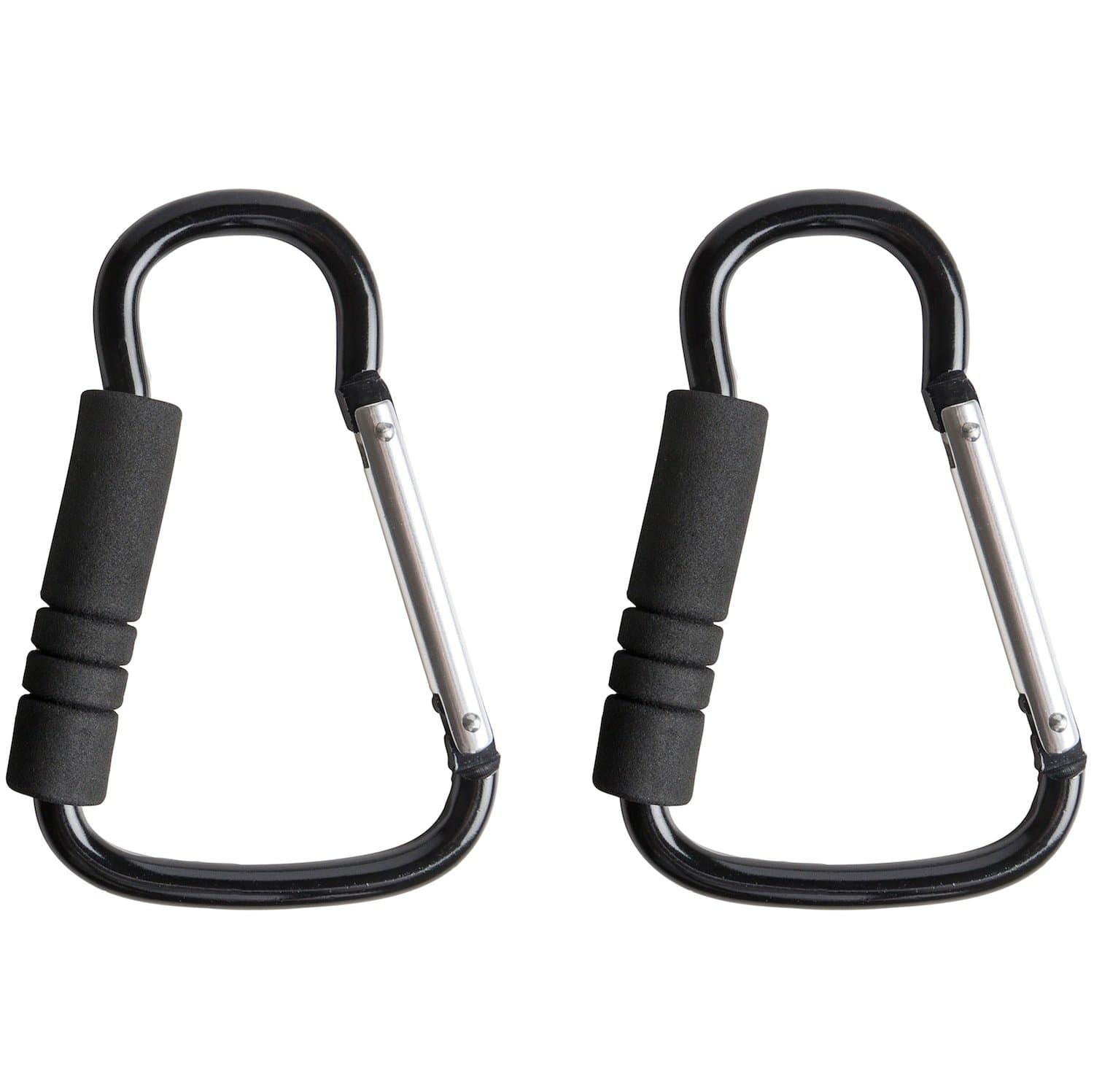 Stroller Hooks, KidLuf Stroller Hooks Multi Purpose Hooks, Hanger for Baby Diaper Bags, Groceries, Clothing Great Accessory for Mommy When Jogging, Walking or Shopping (2 Pack) New Design