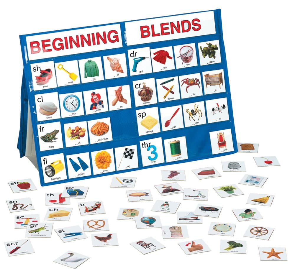 TABLE TOP POCKET CHART SETS