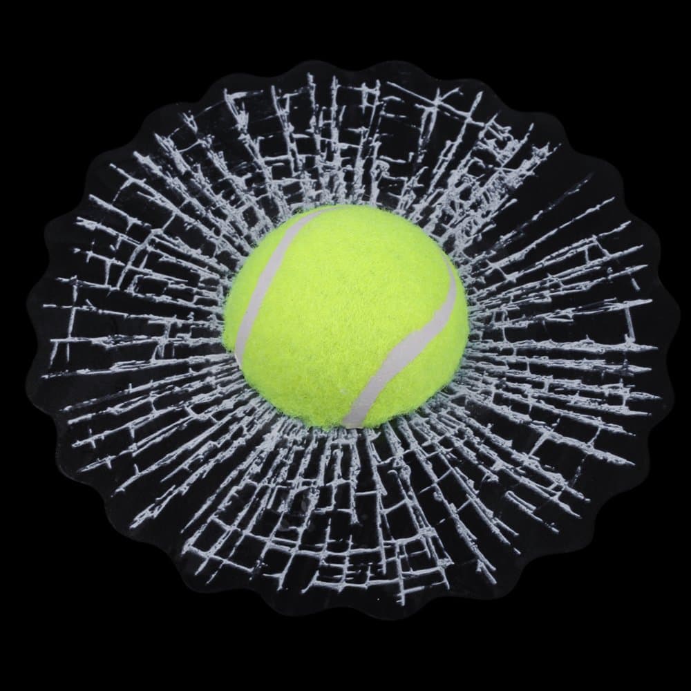 Yooce 3D Car Decals Window Sticker Windshield Decoration