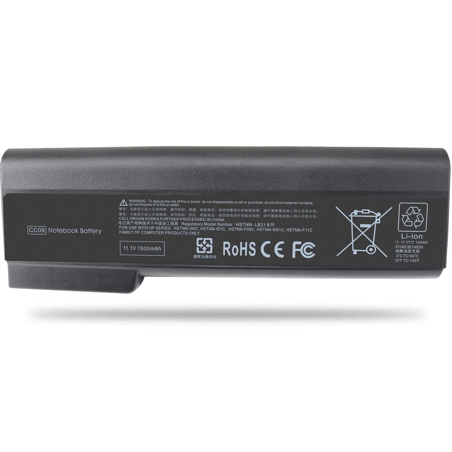 Vinpera 9 Cell CC09 Notebook Battery Compatible with HP Probook 6360B 6460B 6465B 6470B 6475B 6560B 6565B 6570B; HP EliteBook 8460P 8460W 8470P 8470W 8560P 8570P fit 628666-001 628668-001 628670-001