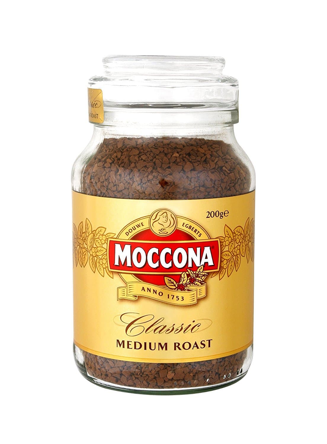 Moccona Freeze Dried Instance Coffee 200g (Classic (Medium Roast)) (3 Pack)