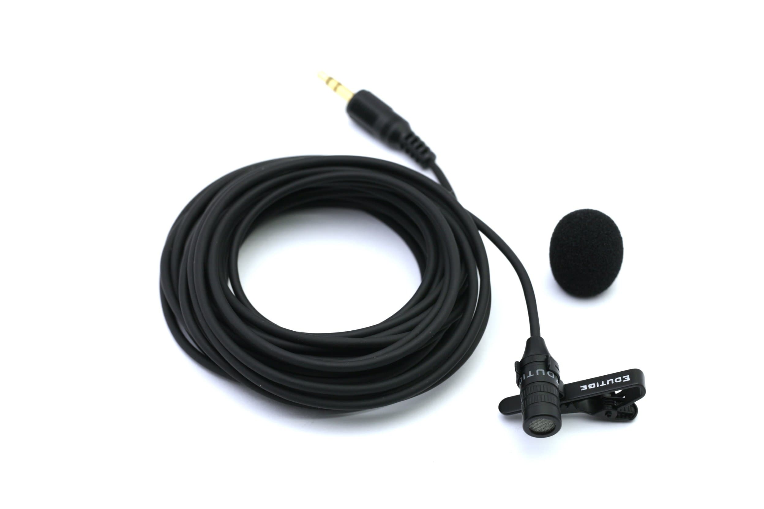 EDUTIGE Lavalier Mircophone ETM-006 5M