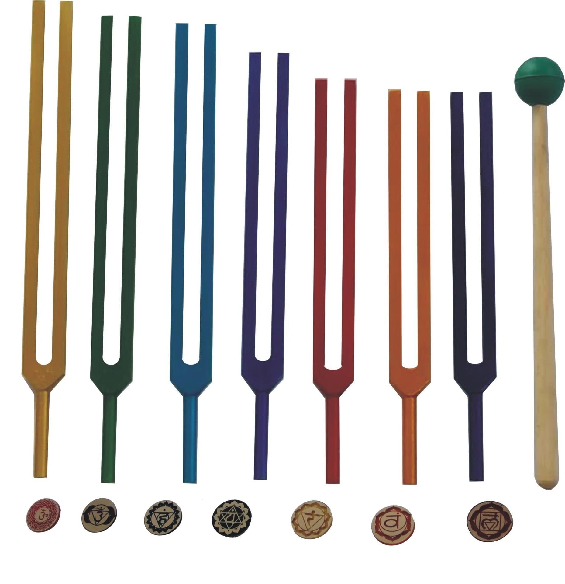 Ira Industry Colour Therapy Chakra Tuning Fork Heavy Set