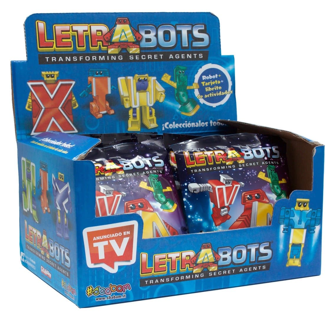 LetraBots 397. Display 16 units.