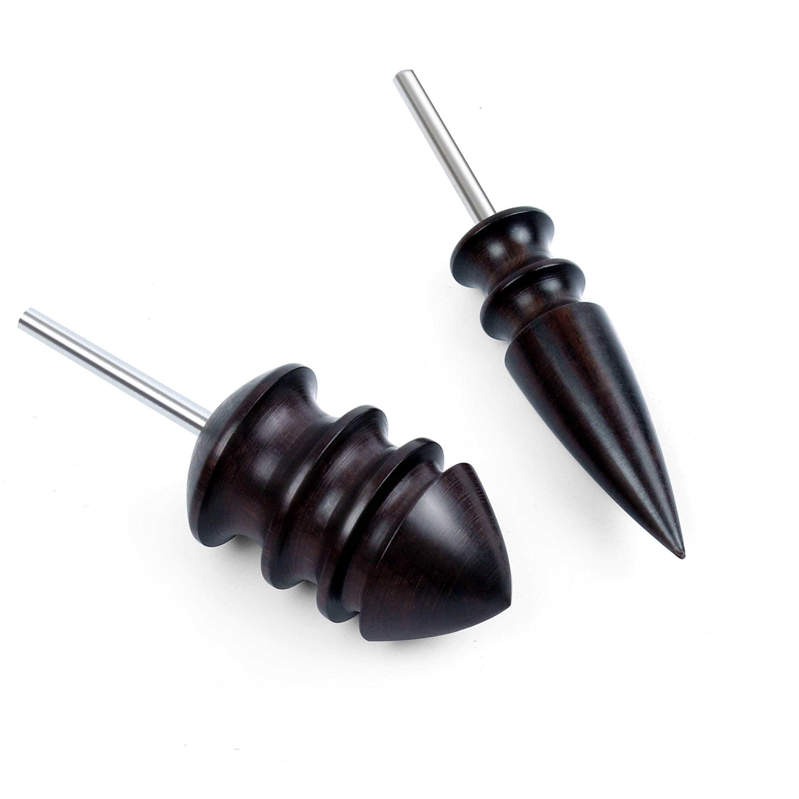 Leather Burnishing Tool,Yangoutool Slicker Pointed Head Leather Tool Set and Leather Burnisher for Dremel Rotary Tools