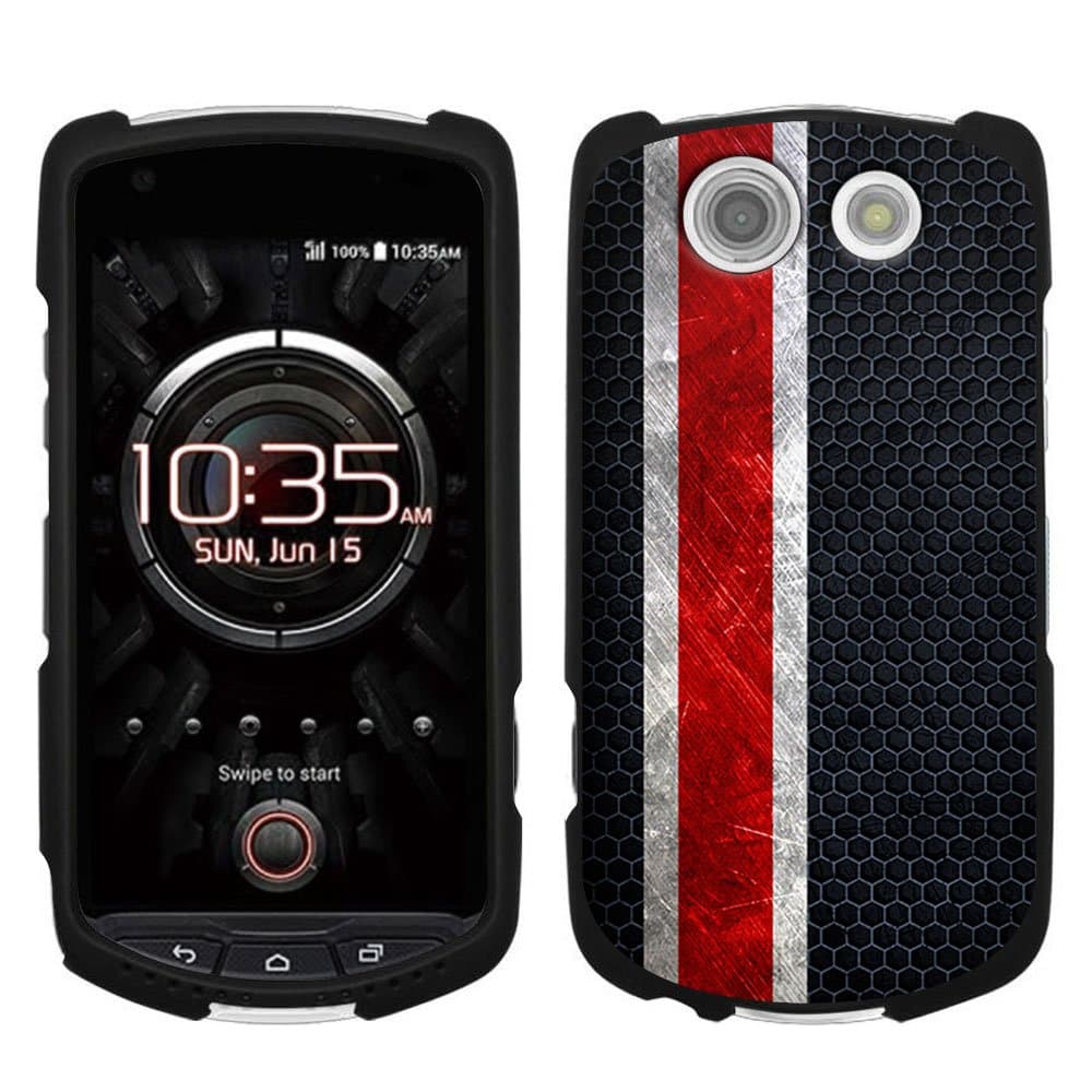 Kyocera Brigadier Armor on Black Case
