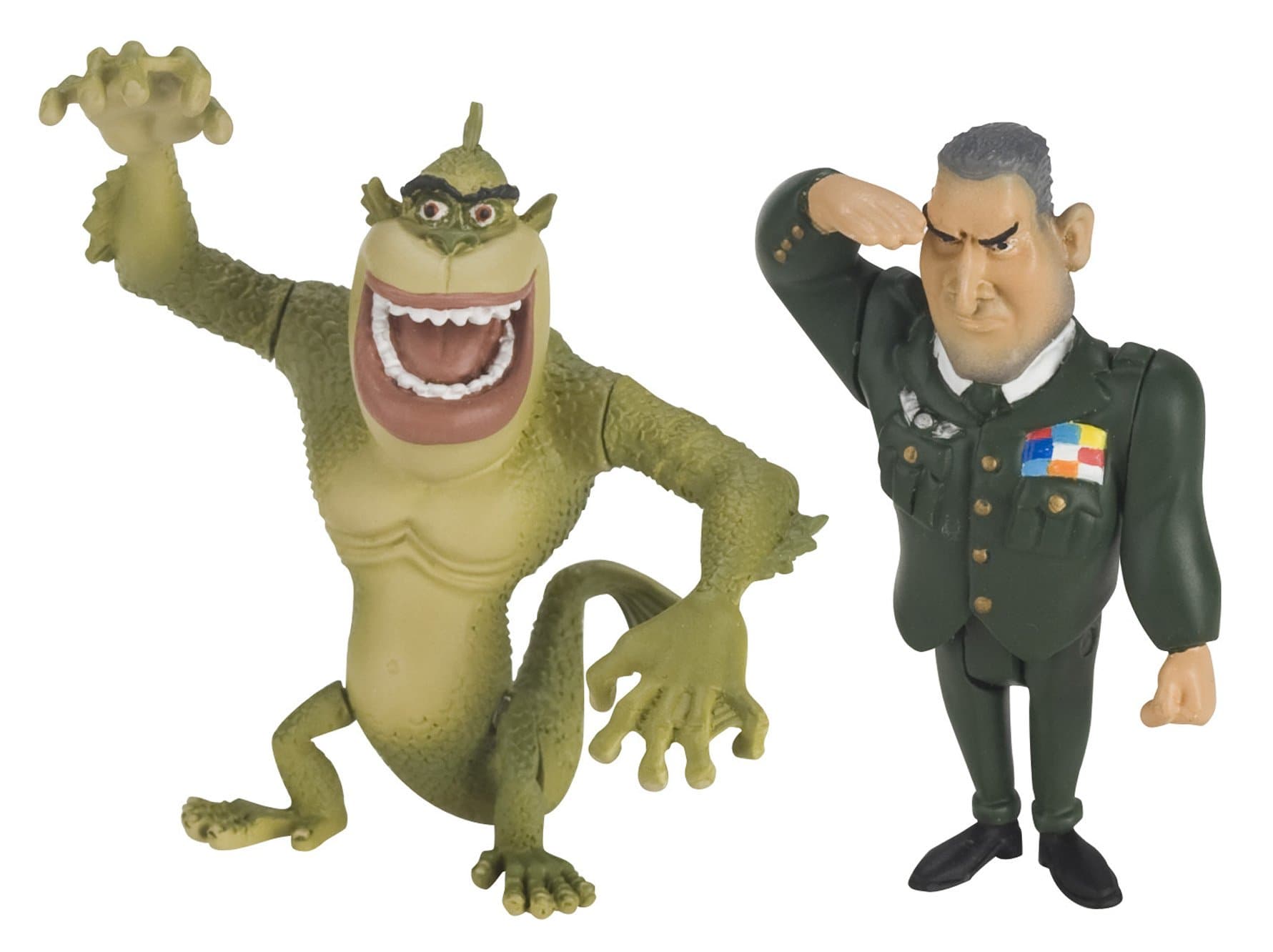 Monsters vs. Aliens Mini Figure 2-Pack The Missing Link and General W.R. Monger
