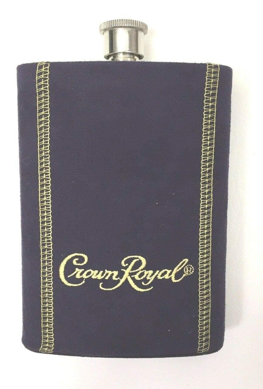Crown Royal Purple Suede Flask