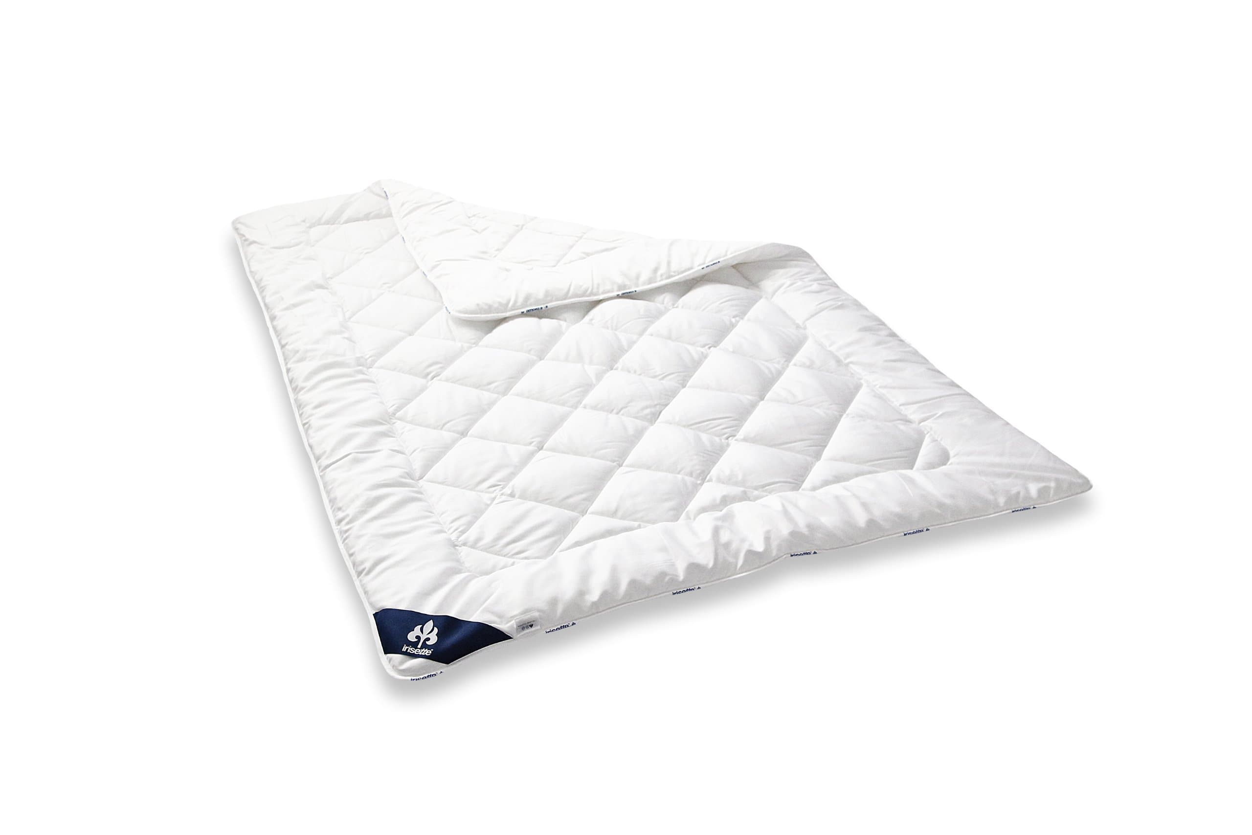 Irisette Vitamed Comforter Blanket Washable 95C Reference: Cotton Satin - 100% Cotton White - Colour Summer/155 x 220 cm/650 G