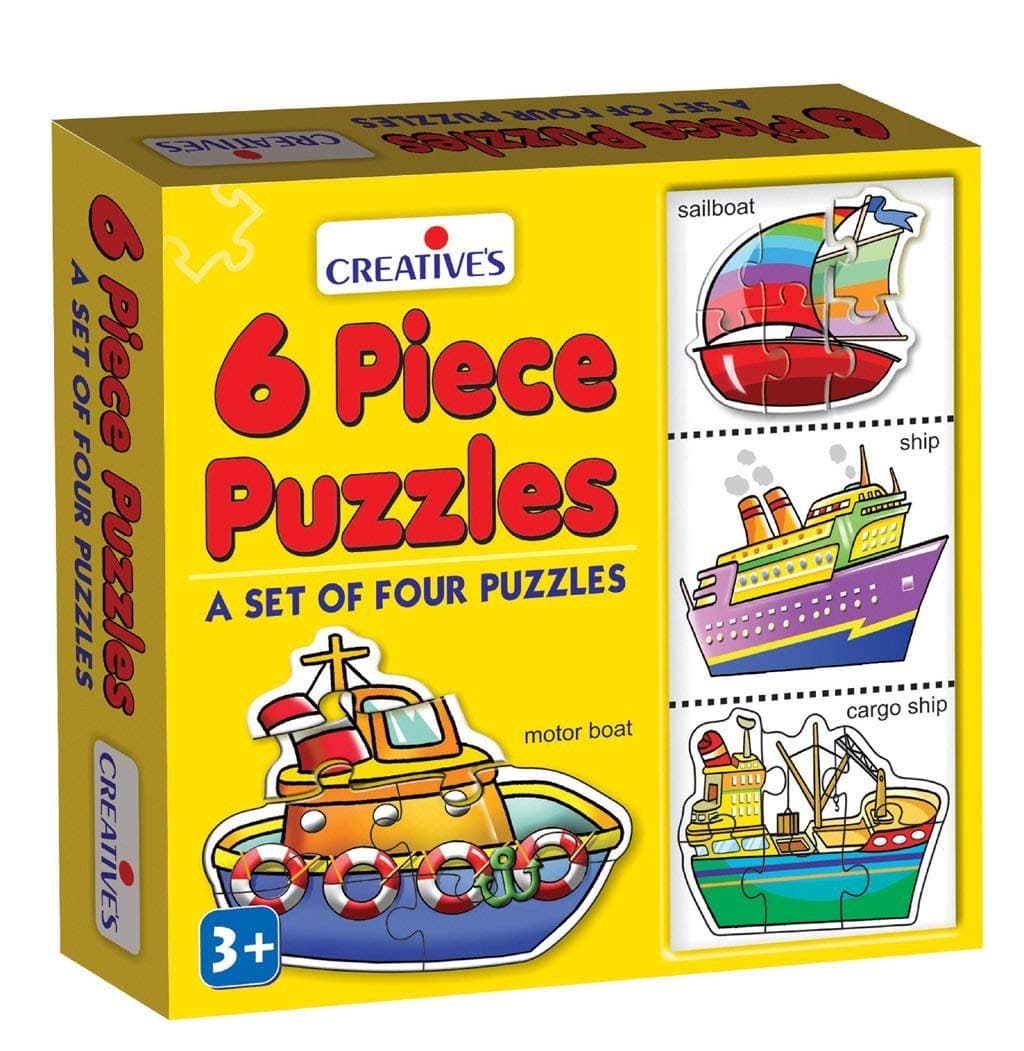 Creative Educational Creative Early Years Puzzles (6 Piece)