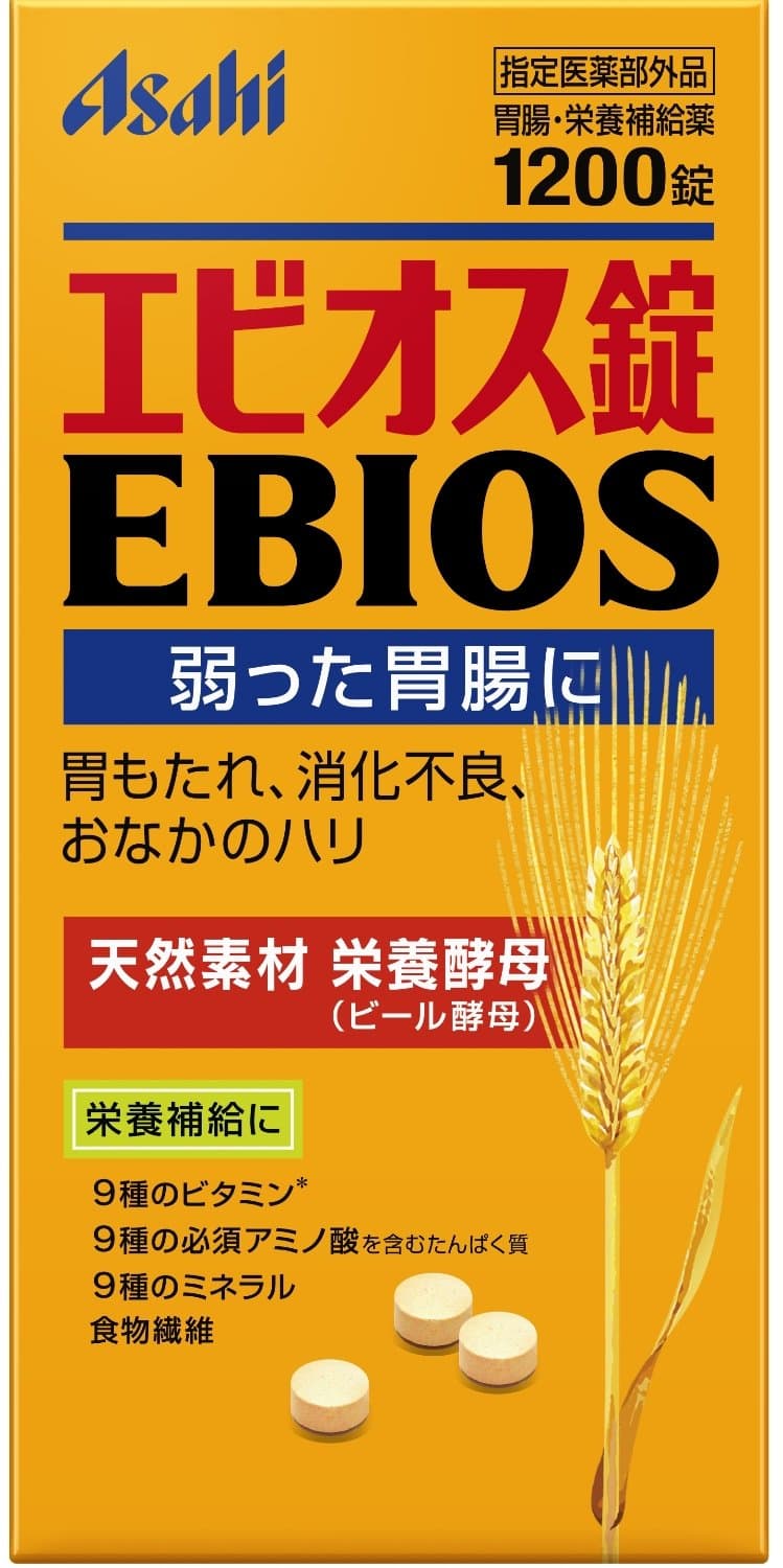 Ebios Supplement 1200tablets