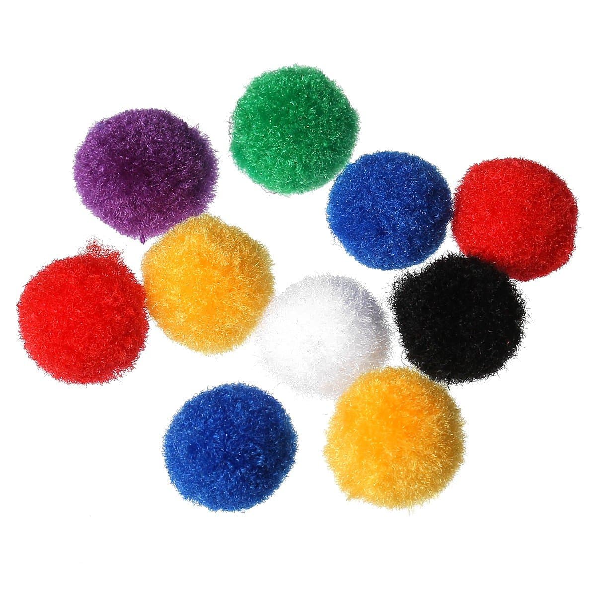 Pom Pons/10 Pieces/Diameter 15 mm