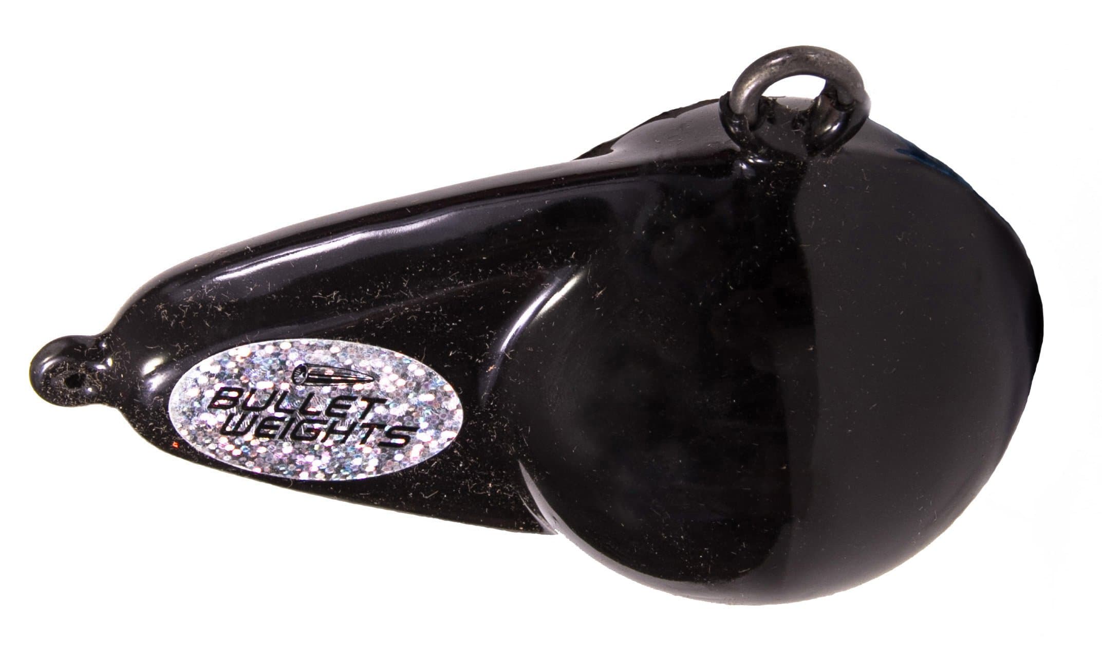 Bullet Weights Ball with Fin Downrigger (Black)
