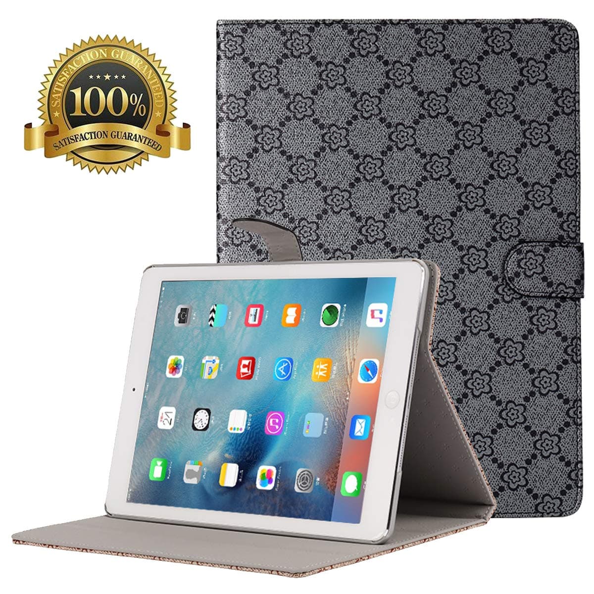 Hsxfl New iPad 8th / 7th Generation Tablet Case (10.2-inch), 360 Protection Multi-Angle Viewing Folio Stand Cases with…