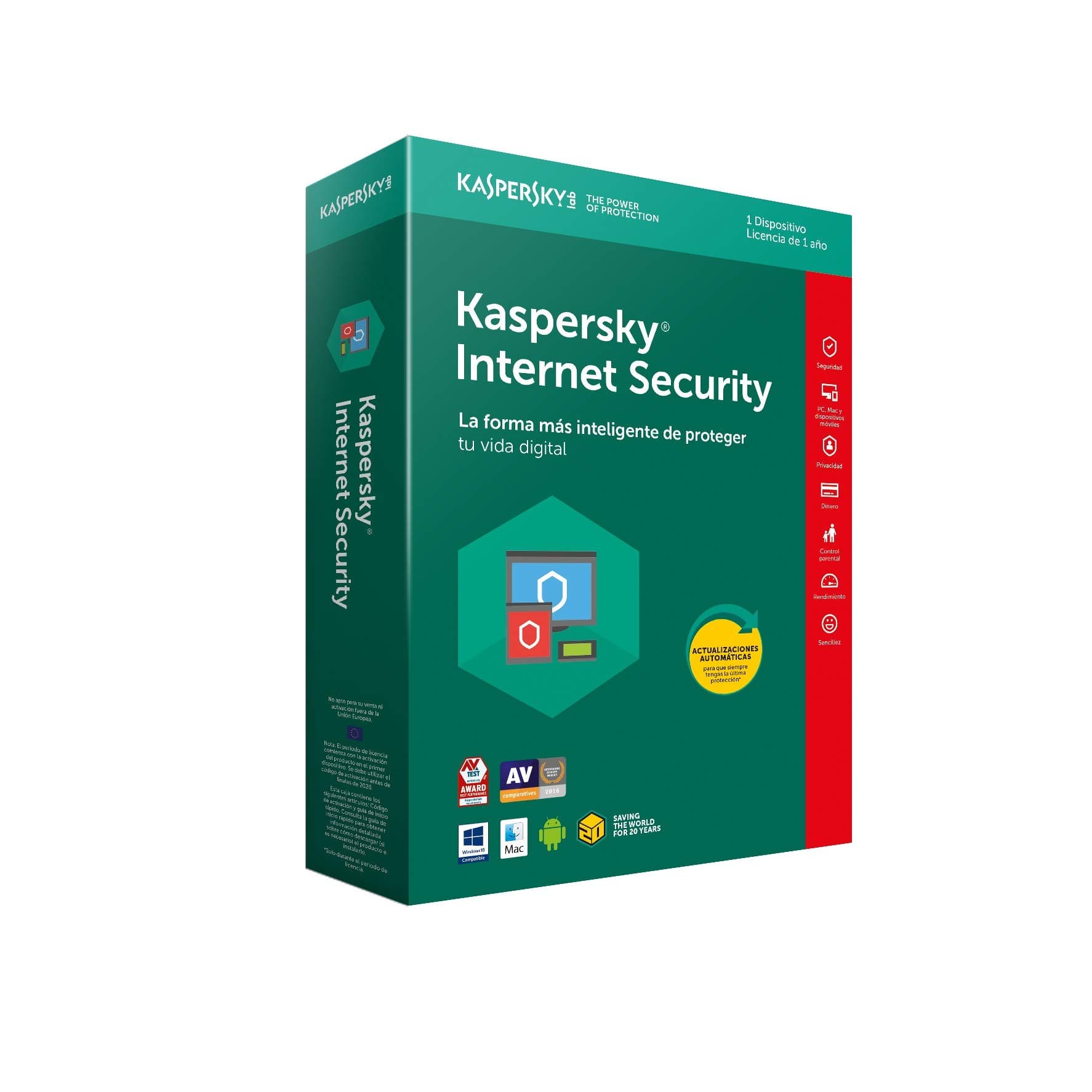 ANTIVIRUS KASPERSKY INTERNET SECURITY 2018