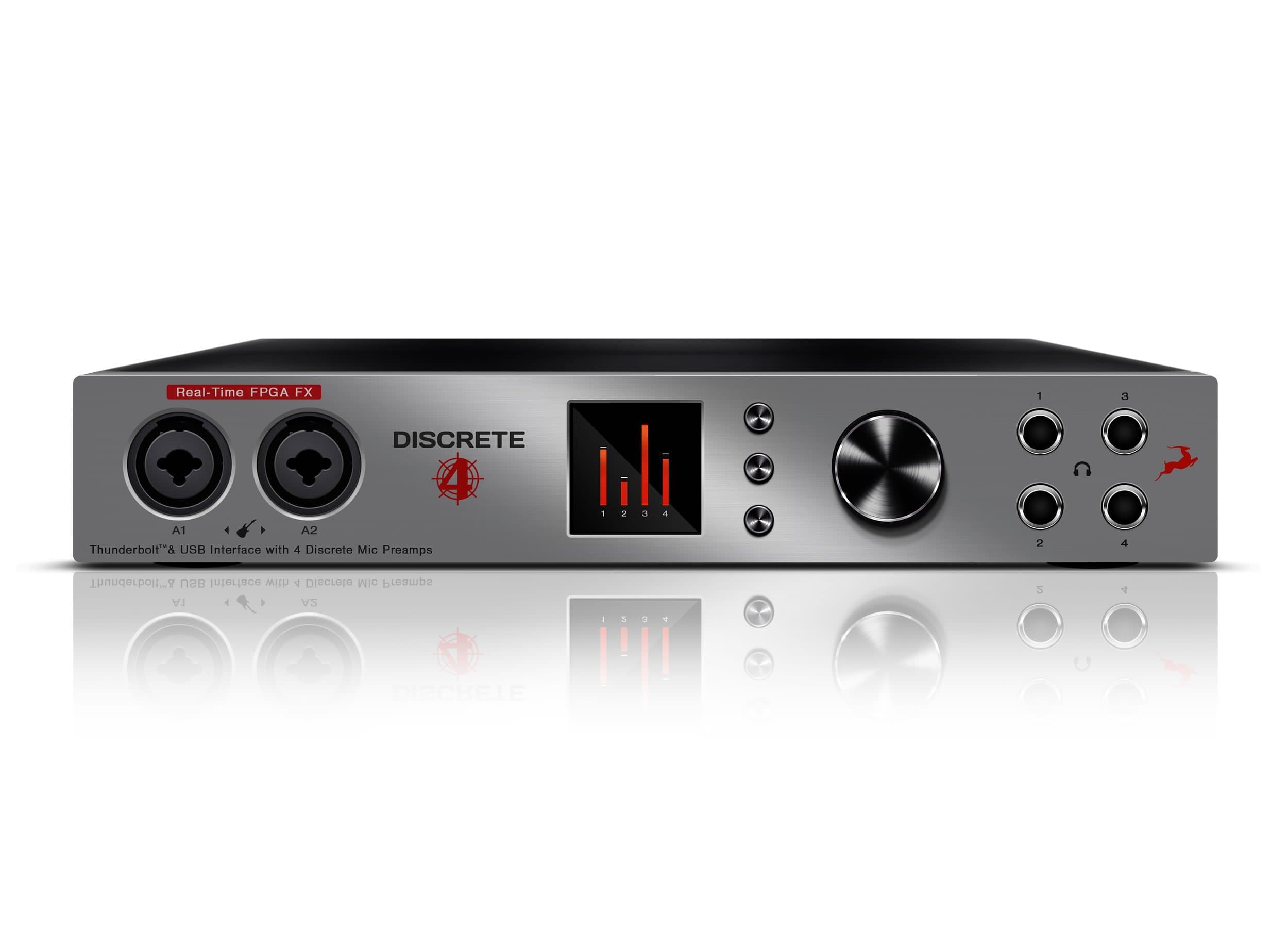 Antelope Audio Discrete 4 Microphone Preamp Thunderbolt/USB Interface - Premium FX Pack