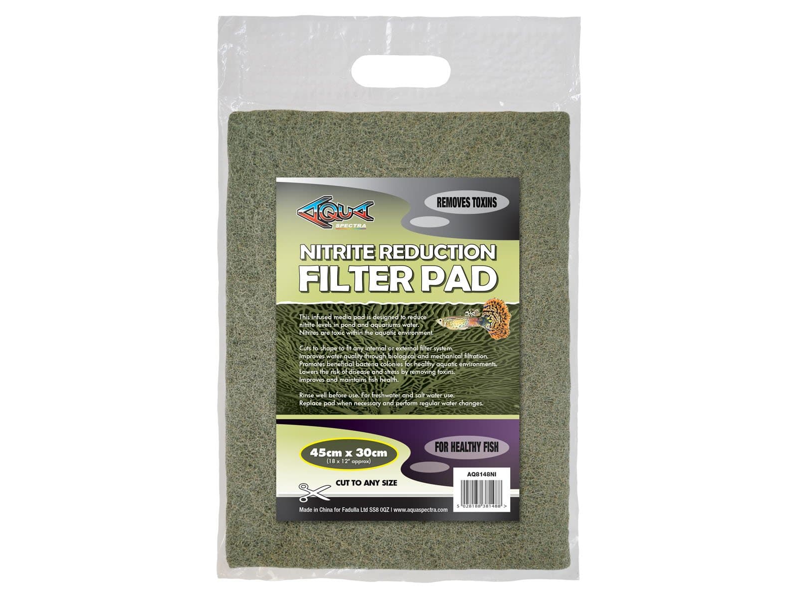 Aqua SpectraNitrite Aquarium Filter Pad